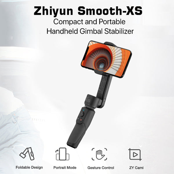 Zhiyun Smooth XS Handheld Gimbal Stabilizer For Smartphones-Black Zhiyun Smooth XS Handheld Gimbal Stabilizer For Smartphones-Black